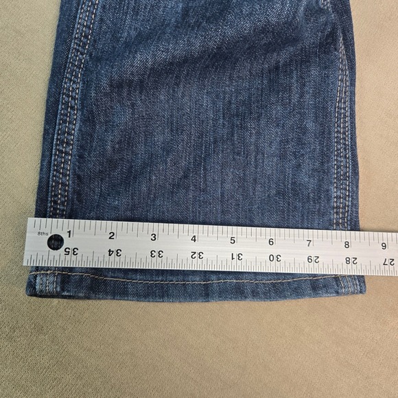 Carhartt FR Flame Resistant Carpenter Jeans Men 40x28 Blue Denim CAT 2 NFPA 2112 - Picture 7 of 10